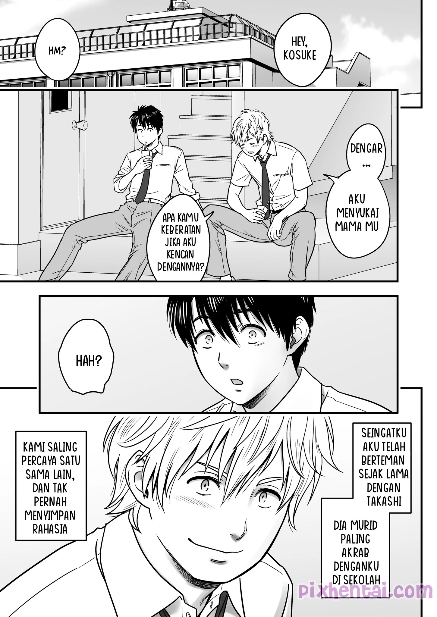 Komik hentai xxx manga sex bokep Haha ga tomo Kano ni nattanode 2